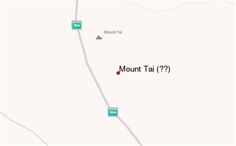 Mount Tai (泰山) Mountain Information