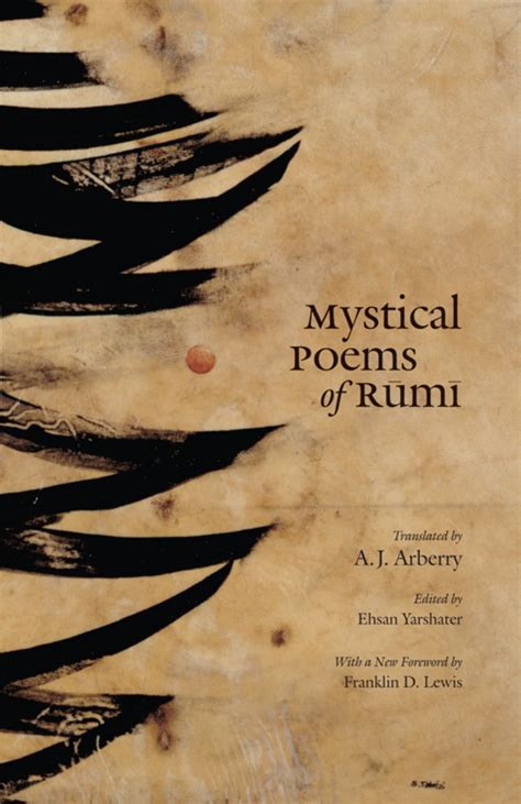 Mystical Poems of Rumi, Rumi, Arberry, Yarshater