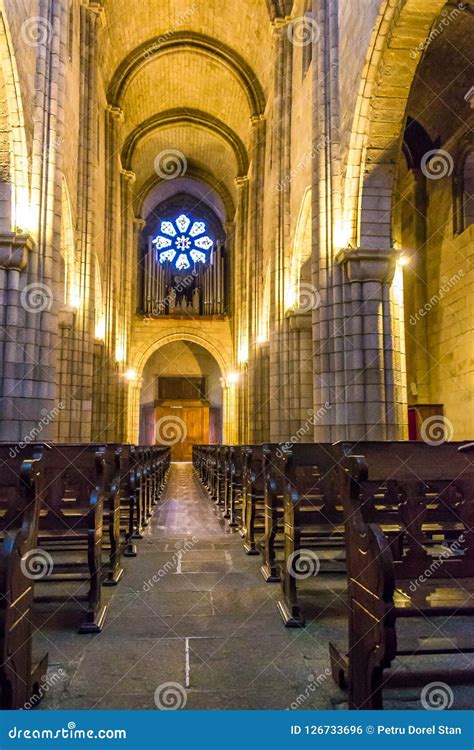 Interior of Se Cathedral in Porto City in Portugal. Editorial Photo - Image of porto ...