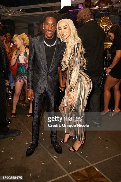 Lemuel Plummer and Brittany Renner attend the Zeus Network presents... News Photo - Getty Images