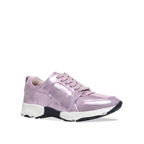 LACROSSE Carvela Lacrosse Pink Flat Sneakers by CARVELA