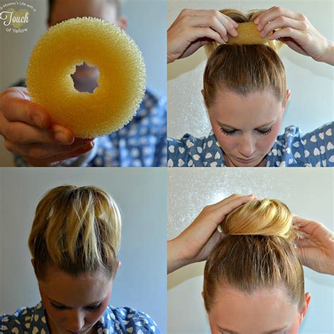 A mommy's life...with a touch of YELLOW: Easy Summer Top Bun {Hair ...