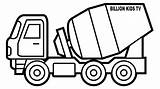 Toy Truck Coloring Pages At GetDrawings  Free Download sketch template