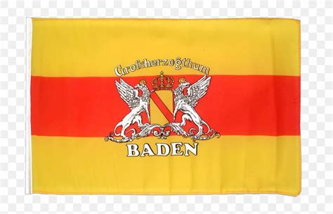 Grand Duchy Of Baden Flag Of Baden Fahne, PNG, 1500x964px, Baden, Brand ...