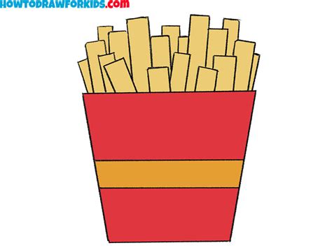 Breathtaking Tips About How To Draw A French Fries - Anxietyconcentrate