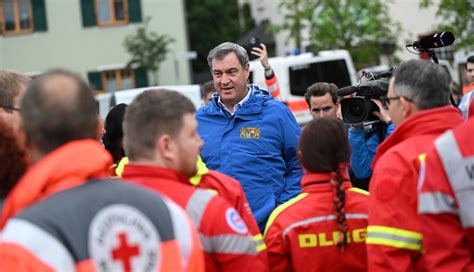 Söder verteidigt bisherige Hochwasser-Schutzmaßnahmen