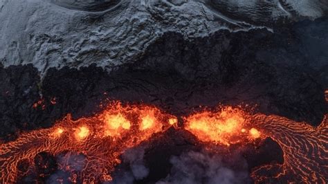 Photos | Lava flows from Iceland volcano continue to decrease ...