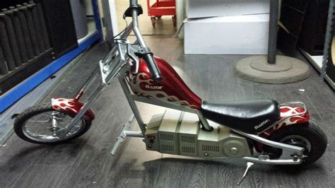 "RAZOR ELECTRIC MINI CHOPPER" UP TO 5 HOURS OR 10 MILES ON A SINGLE ...