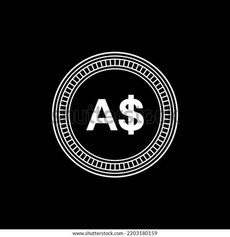 Australia Currency Icon Symbol Australian Dollar Stock Vector (Royalty ...