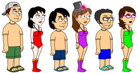 Image - Swimsuit Characters in Gary Goes to Veronica's Pool Party and ...