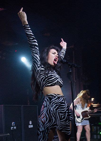 Charli XCX performs live at the Spotify Opening Gig as part of Advertising Week Europe on March ...