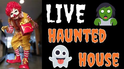 🔴 LIVE - Our Halloween Haunted House - YouTube