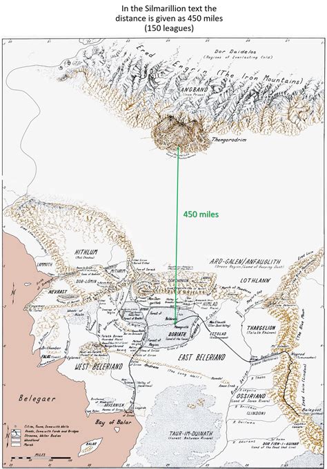 the location of angband : r/lotr