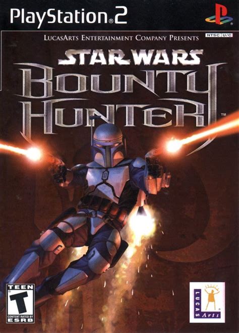 Star Wars: Bounty Hunter (2002) PlayStation 2 box cover art - MobyGames