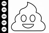 Outline Poop Emoji SVG Coloring Page Graphic By MYDIGITALART13  sketch template