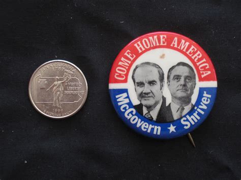 1972 George McGovern Election Button – Bill’s Political Shoppe