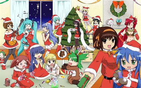 Download Party Oreimo Vocaloid Lucky Star Melancholy Of Haruhi Suzumiya Anime Christmas Anime ...