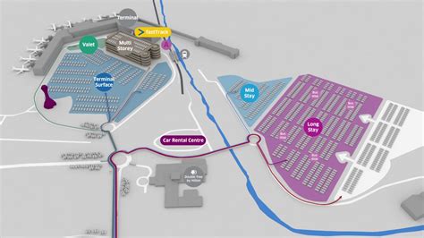 Map Of Edinburgh Airport Car Parks