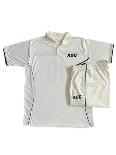 ASG store. White Team Uniforms