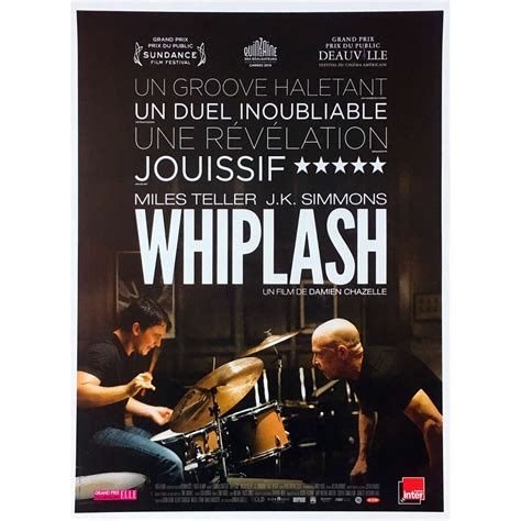 WHIPLASH Movie Poster 15x21 in.