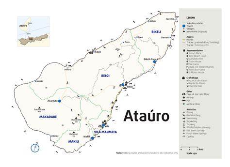 Interactive Maps of How to Get to and around Timor Leste - Ataúro Island