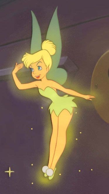 Tinkerbell Peter Pan 1953 Flying