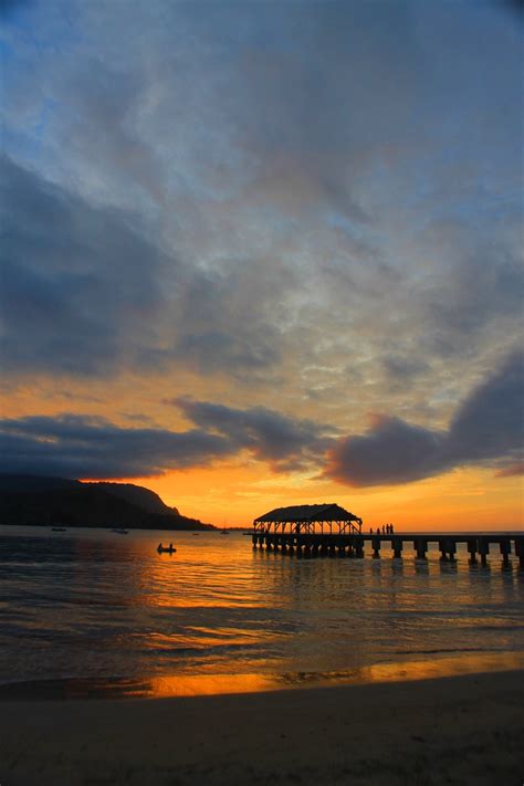 Kauai October 2012 Sunset in Hanalei Bay | Hanalei bay, Travel usa, Sunset