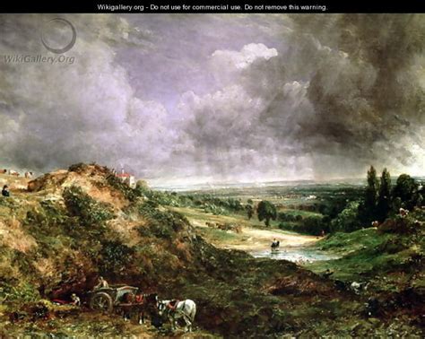 Hampstead Heath - John Constable - WikiGallery.org, the largest gallery ...