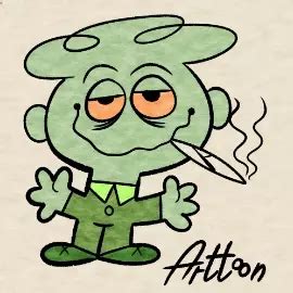 stoned guy by ArtToon on Newgrounds