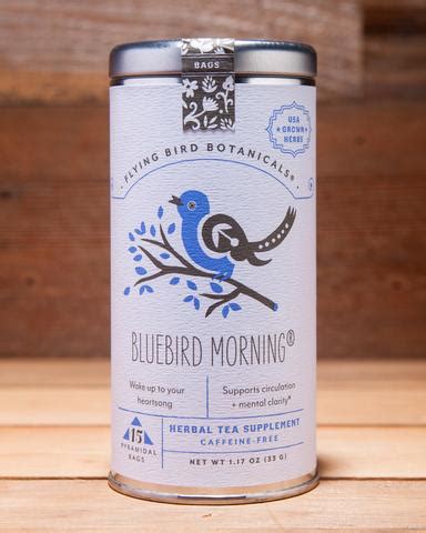 Flying Bird Botanicals Bluebird Morning Tea - Bluebird Grain Farms