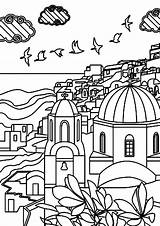 Greece Map Coloring Page Pages sketch template