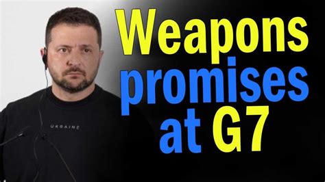 Zelenskyy on G7 weapons agreements, F16s and counteroffensive (Eng subs) - YouTube