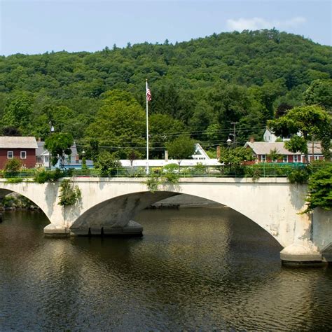 Bridge of Flowers in Shelburne Falls, MA (9 Photos)