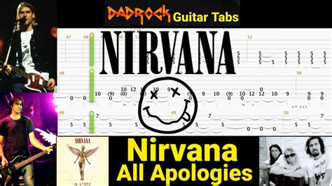 All Apologies - Nirvana - Guitar + Bass TABS Lesson - YouTube