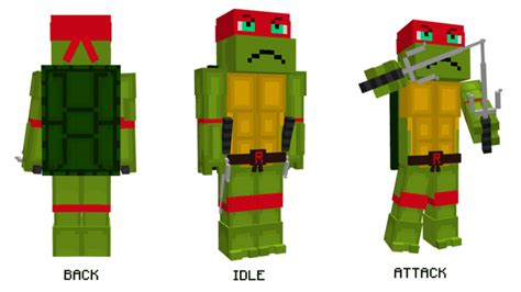 Teenage Mutant Ninja Turtles Minecraft Addon