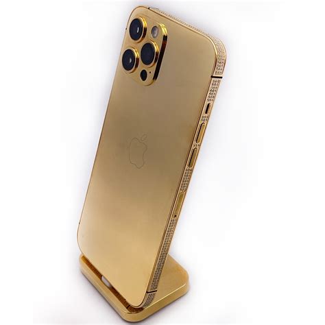 iPhone 12 Pro Max 512gb 24k Gold Plated Diamond Edition - The Lux Group