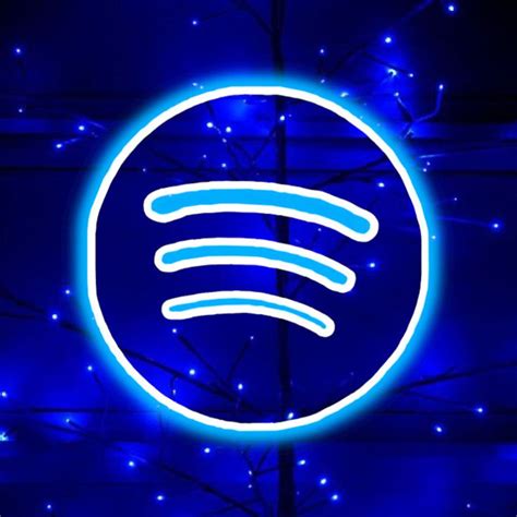 Neon blue Spotify icon in 2021 | Wallpaper iphone neon, Blue wallpaper iphone, Ios app icon design