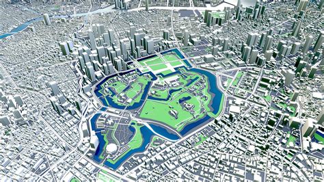 Tokyo 3D City Map - Buy Royalty Free 3D model by truekit [059fc50] - Sketchfab Store