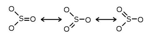 resonance structure of so3