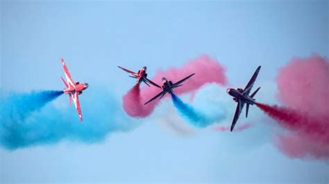 Could Red Arrows' Smoke Trails Be 'Going Green' To Combat Climate Change?