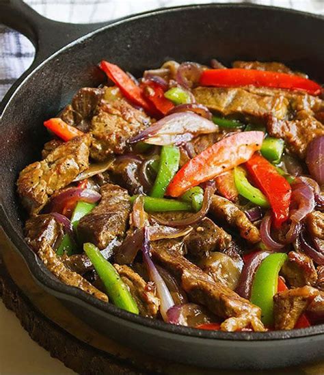 Pepper Steak with Onions Recipe