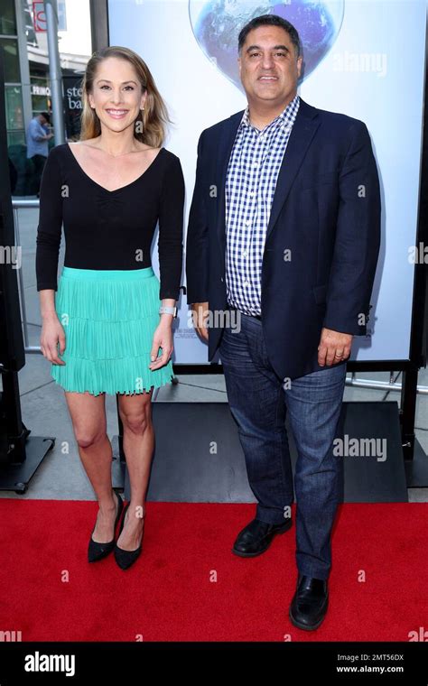 Ana Kasparian, left, and Cenk Uygur arrive at the LA Premiere of "An Inconvenient Sequel: Truth ...