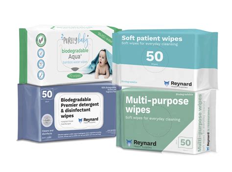 Plastic Free Biodegradable Wipes | Reynard Health Supplies