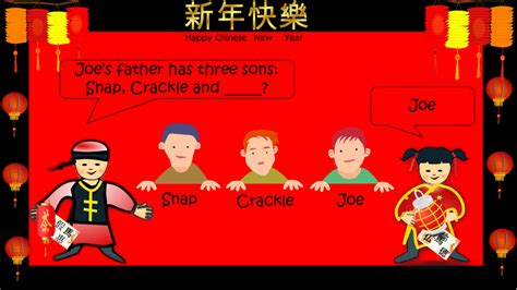 Chinese New Year Lantern Riddles Quiz - Inspire and Educate! By Krazikas