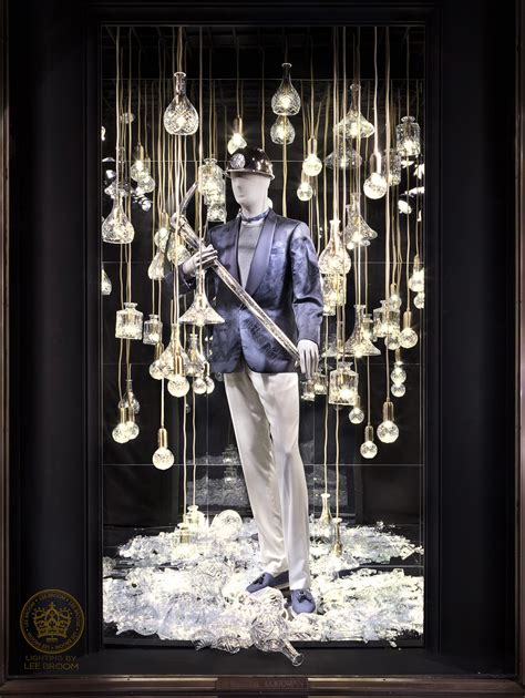 Lee Broom Illuminates Bergdorf Goodman’s Menswear Windows Retail ...