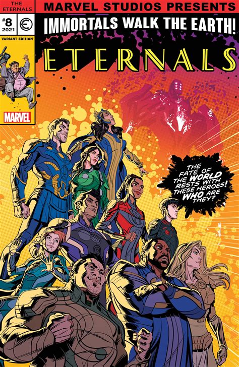 Eternals (2021) #8 (Variant) | Comic Issues | Marvel