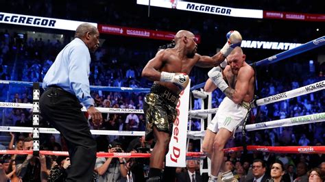 Mayweather vs McGregor showdown in pictures | World News | Sky News