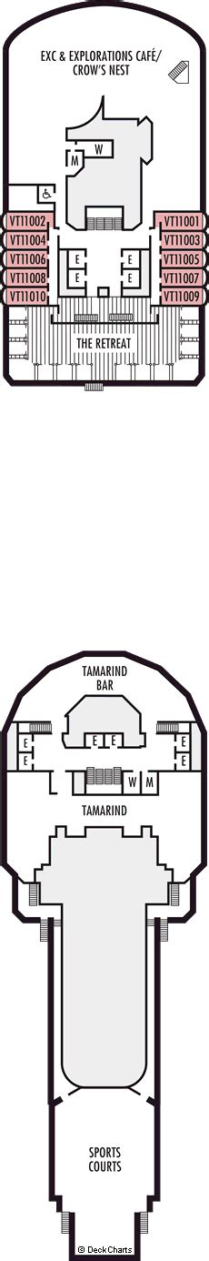 Holland America Eurodam Deck Plans: Ship Layout, Staterooms & Map - Cruise Critic