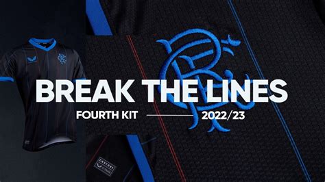 Rangers Fourth Kit 2022/23 | Break the Lines - YouTube