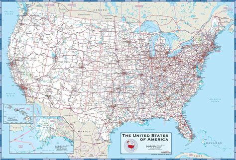 Printable Road Map Of USa – Printable Map of The United States